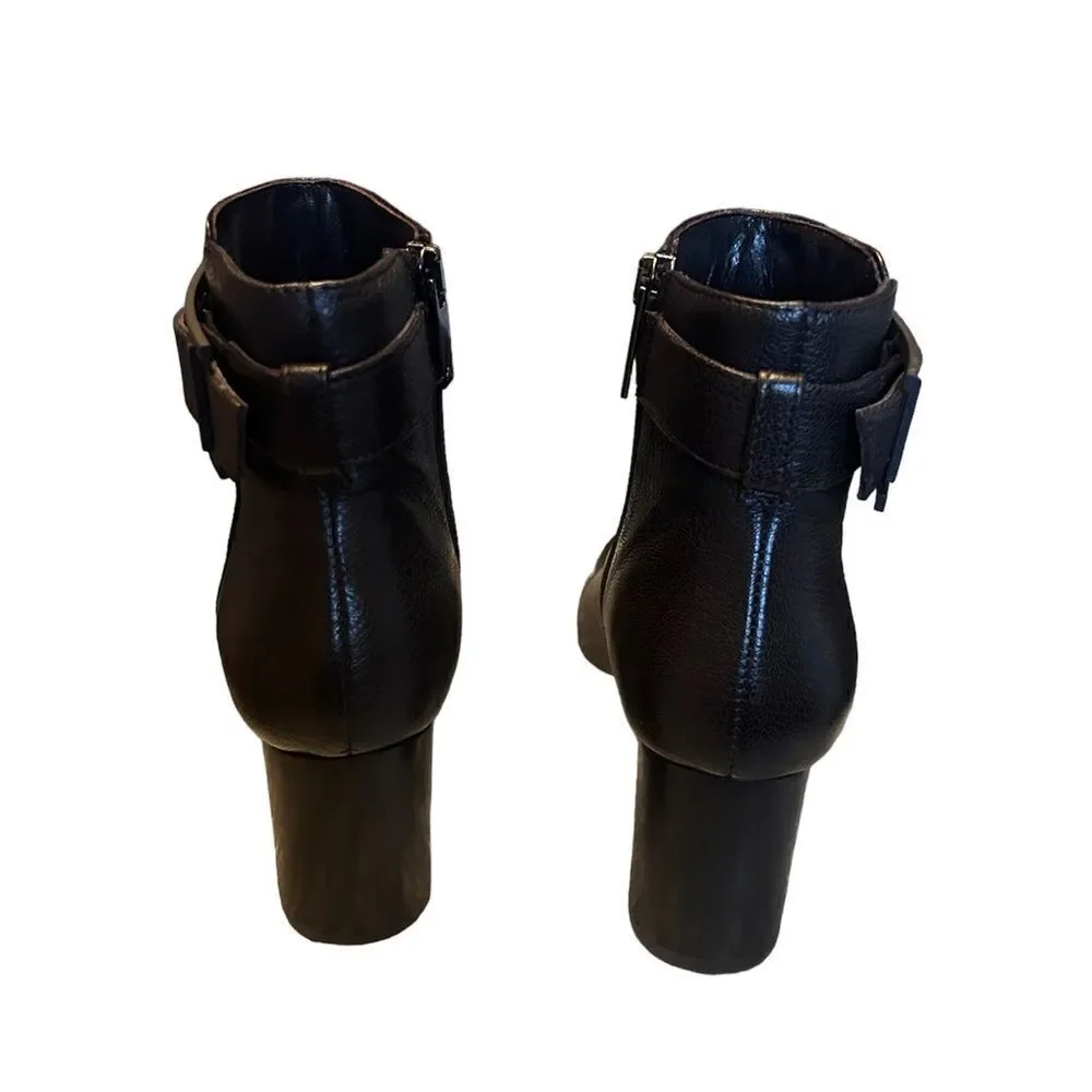 Aquatalia Vanie Leather Ankle Boots